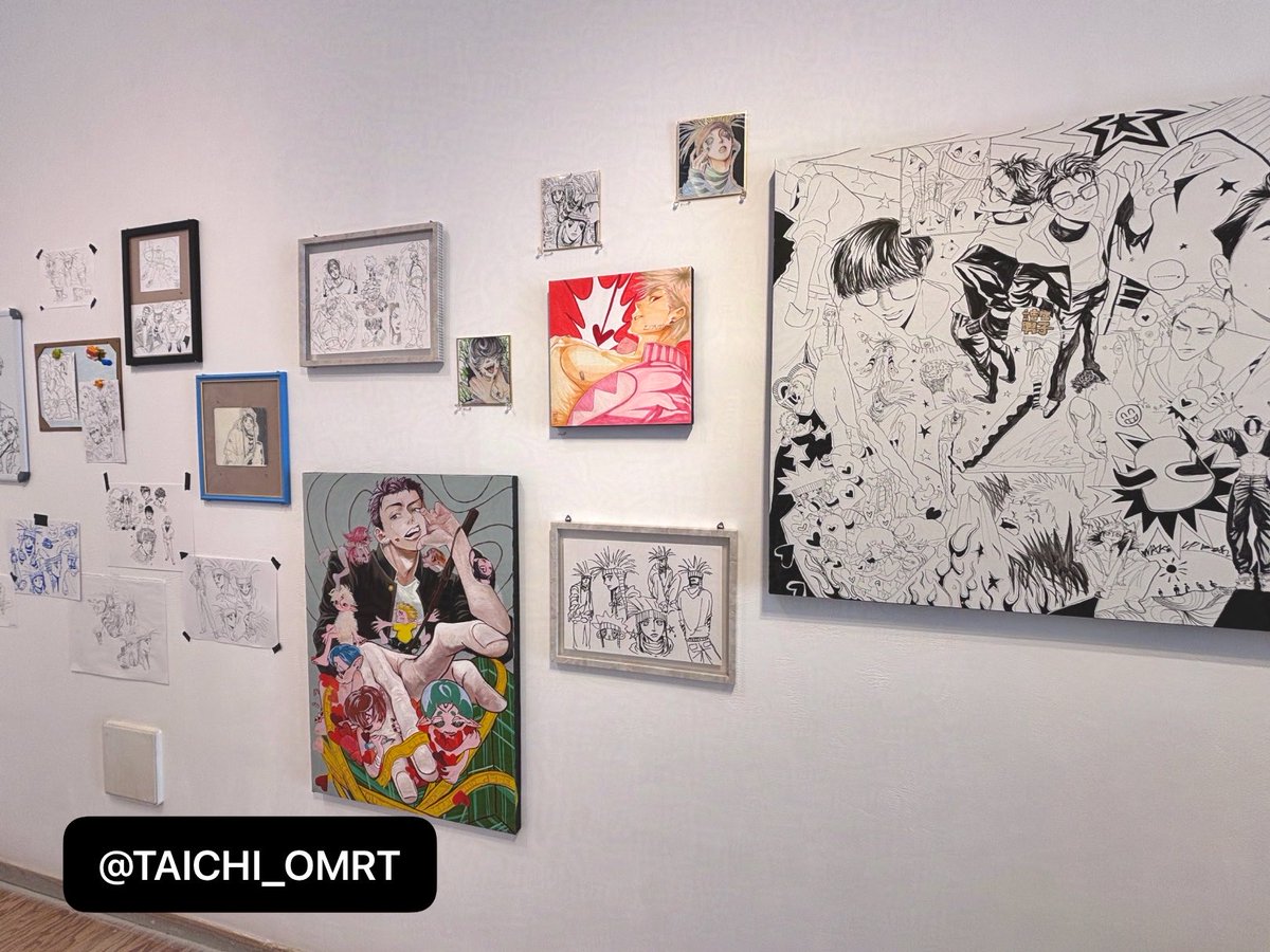 🧬𝗧𝗘𝗡𝗦𝗦🧬5/13~18 三人原画展 tweet media