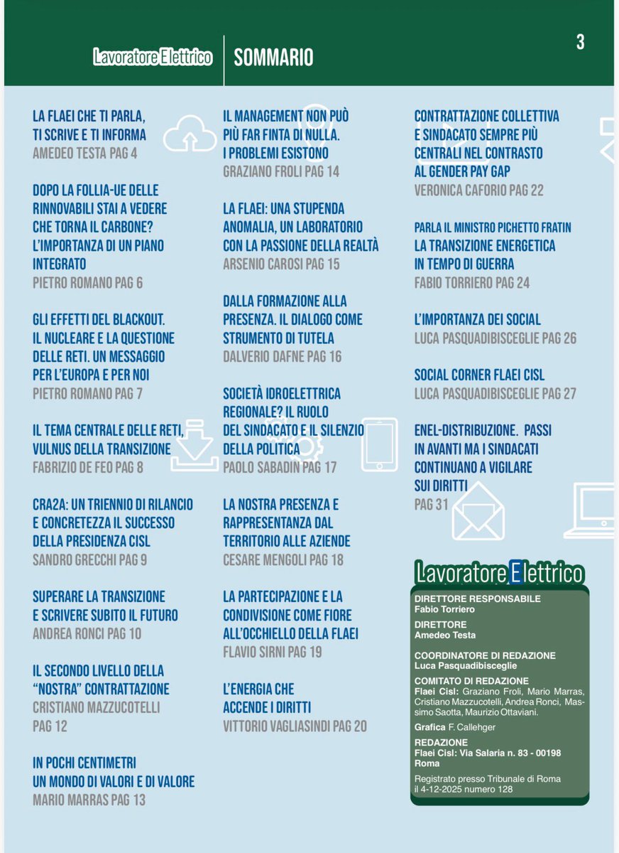 Flaei Cisl nazionale tweet media