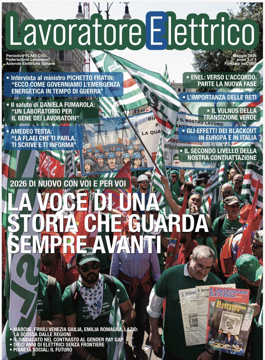 Flaei Cisl nazionale tweet media