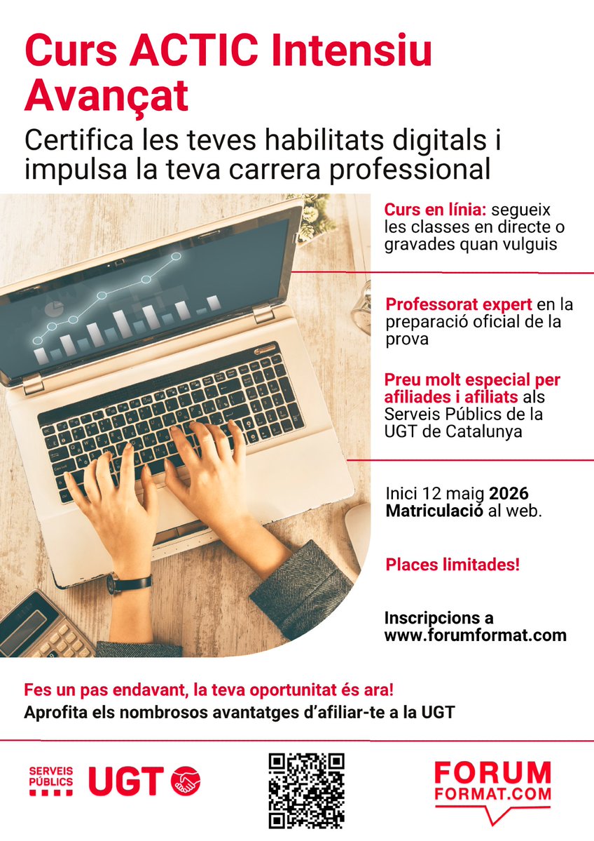 FORUMFORMAT - UGT Serveis Públics de Catalunya tweet media