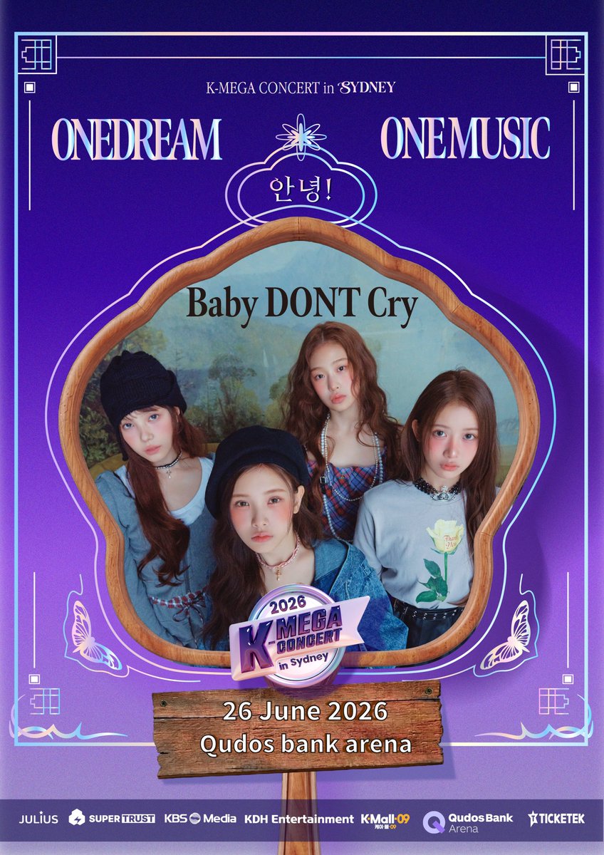 thekpop2Of's tweet photo. 6月26日のK-MEGA CONのラインナップ、#UNIS #BabyDONTCry #VVUP #PSY #JAYPARK #BAMBAM #FROMIS9 

SUN JUNE 07-2026 DAY 2 
#PSY #JAYPARK #KWONEUNBI #WENDY #FROMIS9 #BabyDONTCry #LINGSHOT https://t.co/bNjNSlFFeu