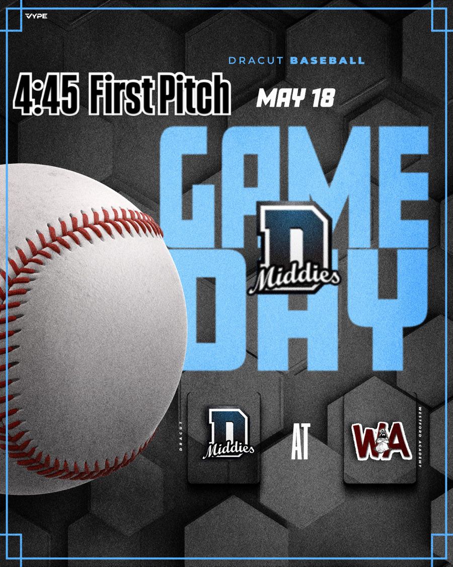 DRACUTBASEBALL's tweet photo. Last regular season game !! Let’s go. https://t.co/ToZblN8VRR