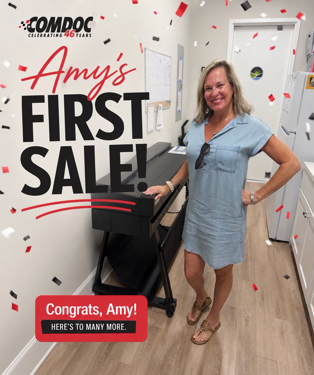 comdoc_inc's tweet photo. Congrats Amy! 5-18-26 https://t.co/OXqNTefwOJ