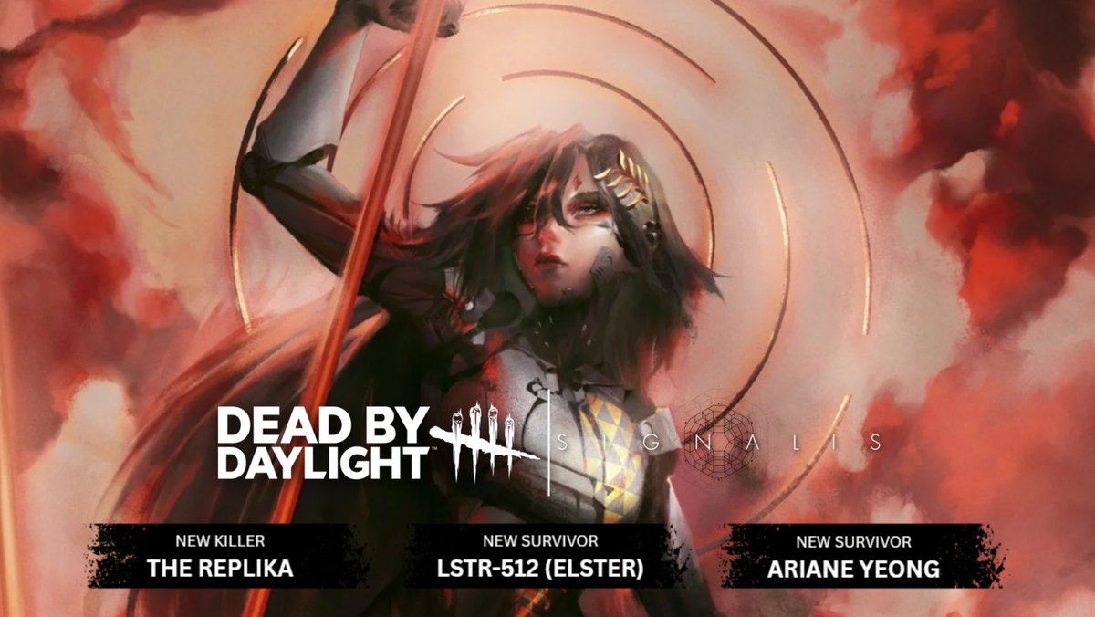 bygone_end's tweet photo. @DeadbyDaylight please, SIGNALIS for DBD!!! https://t.co/SQCP5kuSZC