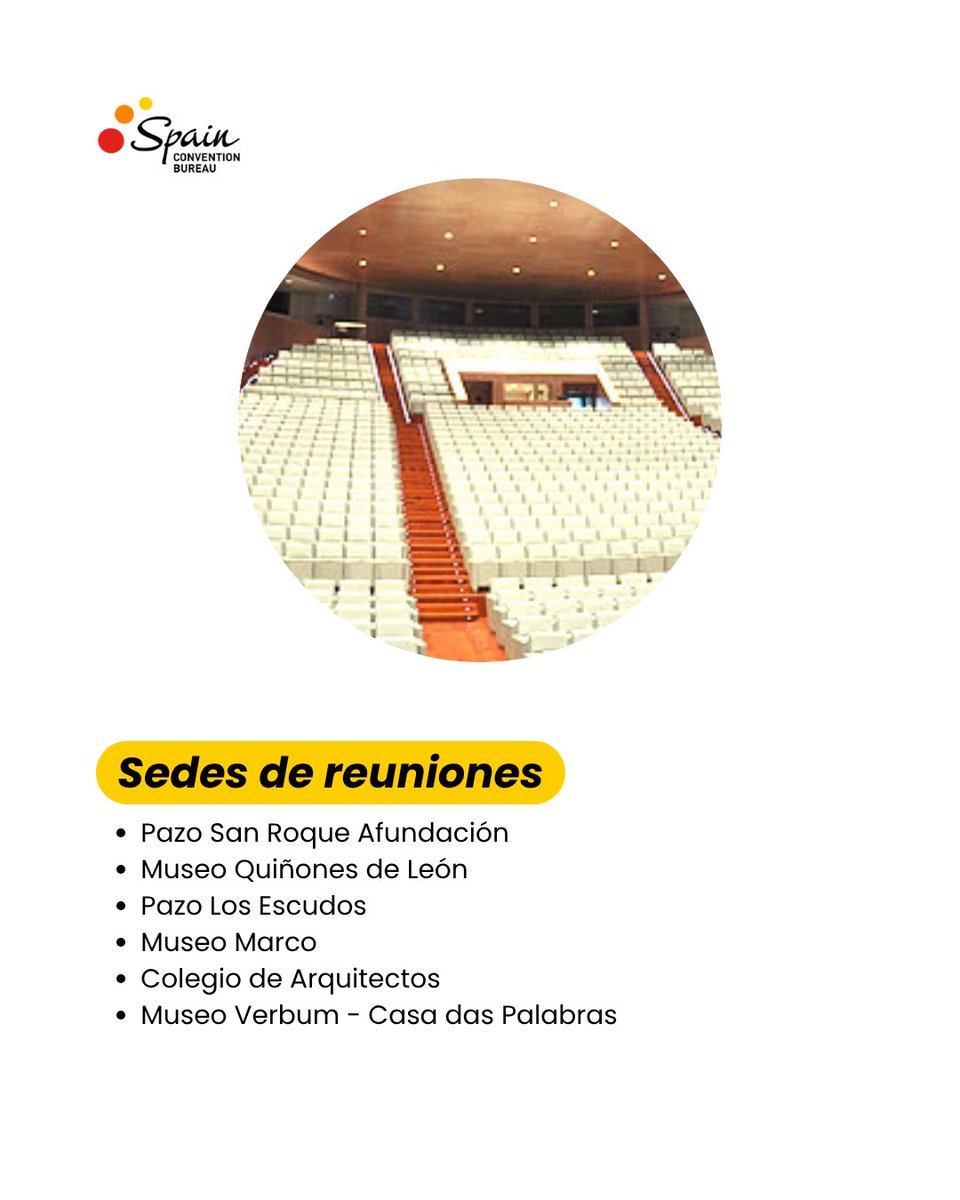 SCB_FEMP's tweet photo. 📍 Vigo, destino MICE

⚓ Mar, innovación y experiencia destino 🌍

🤝 Un entorno que combina actividad empresarial, gastronomía y espacios para eventos con identidad propia ✨

👉 Descubre más en https://t.co/rYP40GeujG https://t.co/LeH8XmD4pq