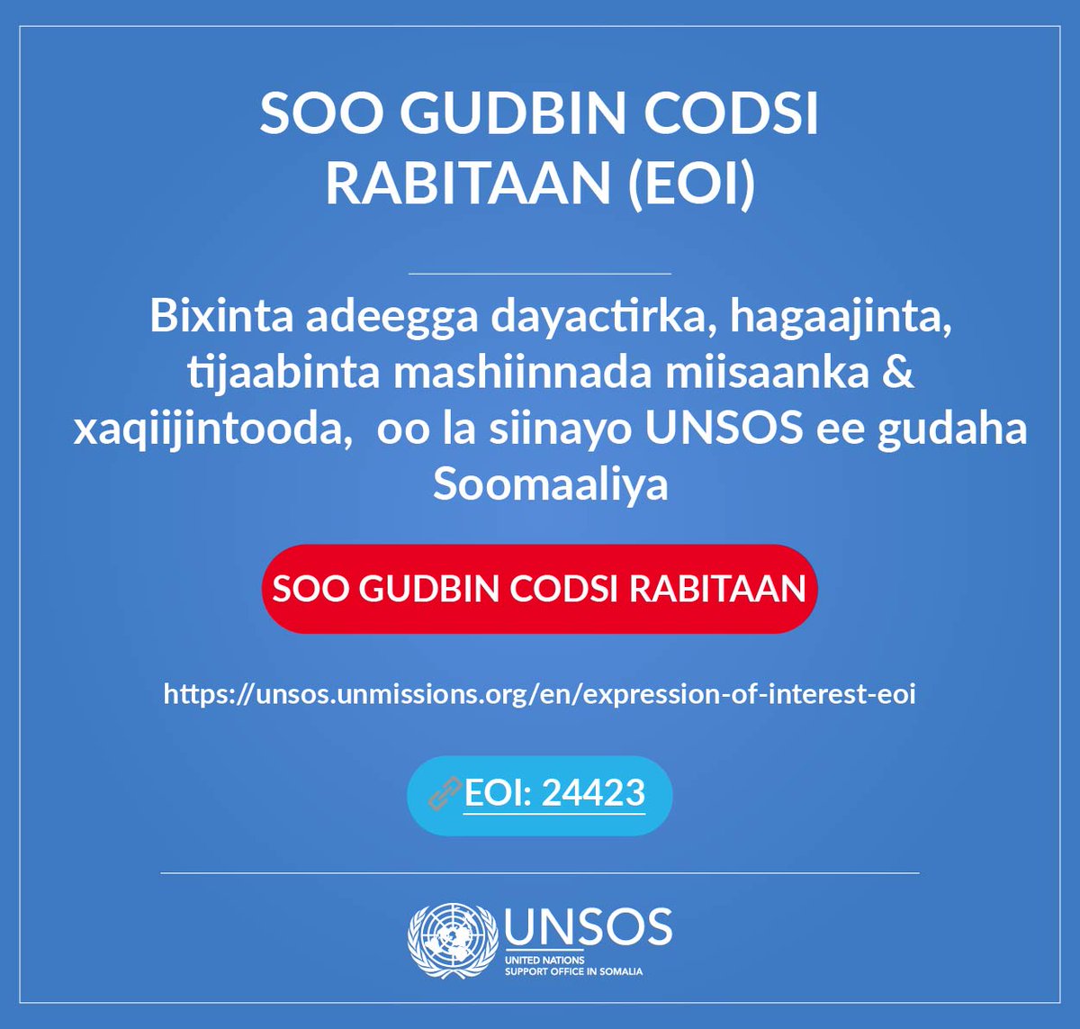UNSOS tweet media