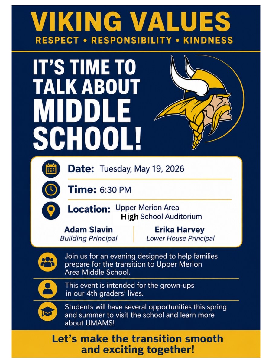 Upper Merion Area School District tweet media