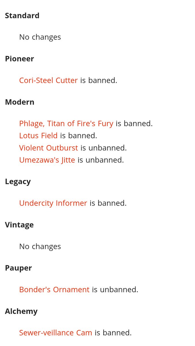 coL_Amazonian's tweet photo. Bans are up. Jitte is freed.

https://t.co/cUKqJddTAx https://t.co/gIjP9tv0uK