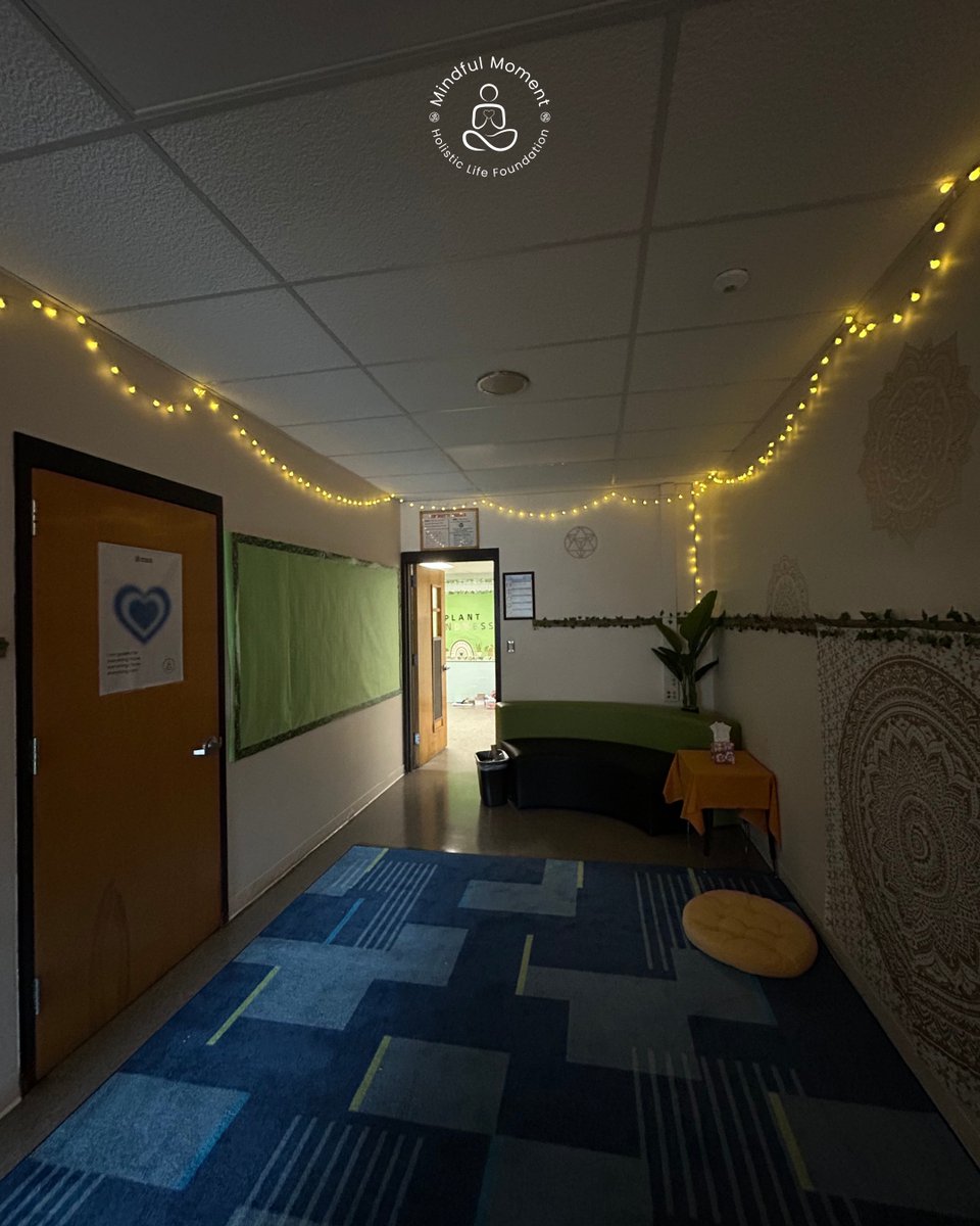 HLFINC's tweet photo. A different approach to discipline ✨
At Parkside School of the Arts in Milwaukee, the Mindful Moment Room offers students space to pause, reset, and regulate—rather than be removed. 🧘🏽‍♂️🩵
Learn more  💌 info@hlfinc.org https://t.co/Rbn7vQEWWI