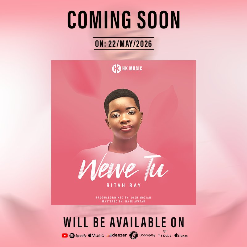 UgandaHk's tweet photo. Want to grab some new music this Friday? 😋

#WeweTu @ritahraymusic https://t.co/h1O58crOxv