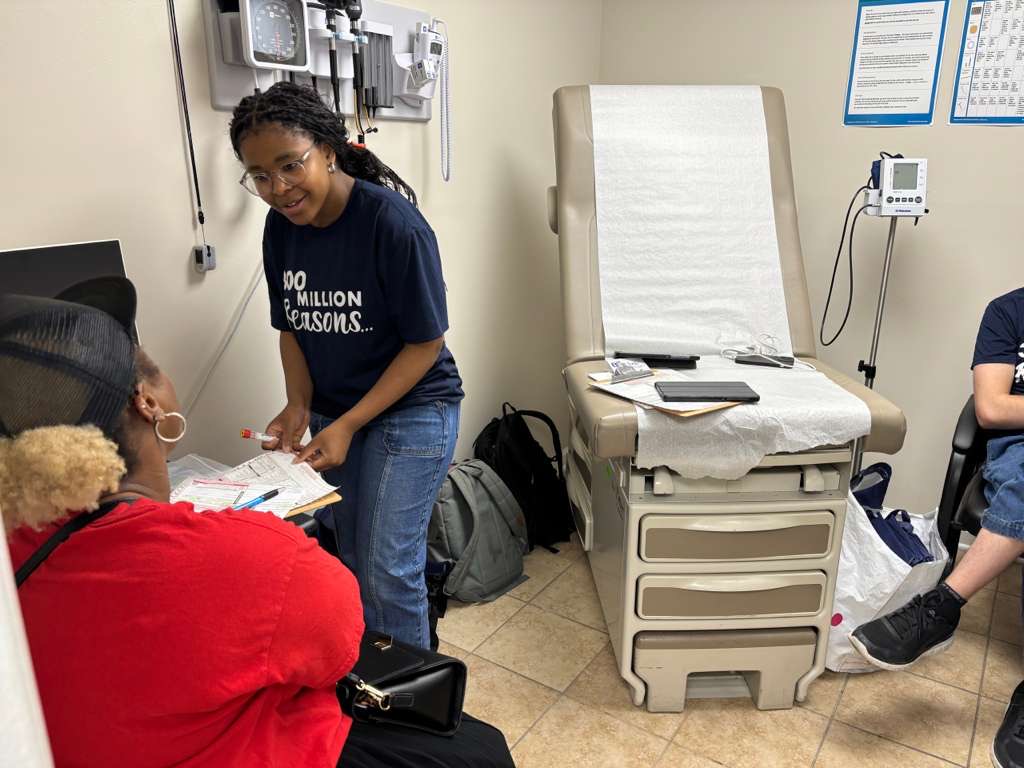 AFAHO's tweet photo. We had a wonderful Spring Health Screening Day this month, where over 60 community members joined us! A big thank you to our dedicated volunteers and providers: Sight Savers, UCC, and @PennCancer from Penn Medicine, @HepBFoundation, @CourageMedicine, and Louidine Joseph-Scott. https://t.co/4cEhdR6F4v