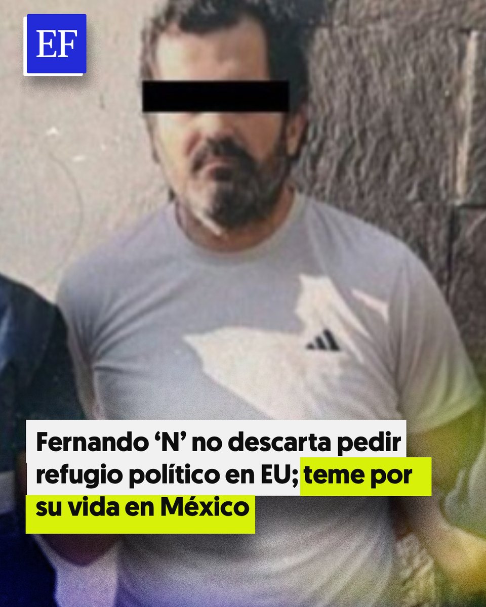 ElFinanciero_Mx's tweet photo. 🚨 El contraalmirante Fernando “N”, sobrino del exsecretario de Marina de AMLO, busca evitar a toda costa su extradición a México, donde la FGR lo acusa de liderar la mayor red de huachicol fiscal que ha afectado al erario del país por miles de millones de dólares

https://t.co/epn1Py8L9Z
