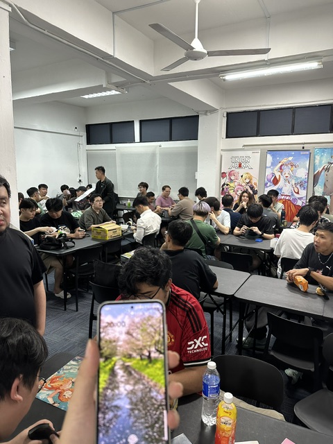 SentinelGamesSG's tweet photo. 18 May 2026 Pokemon Gym together with pre-release
Thank you for coming down for our weekly gym event :) Hope you enjoyed your time playing at Sentinel Games!  Taiseng Kapo Factory lobby A #04-01B S(367998) https://t.co/wxPbOjPk6e