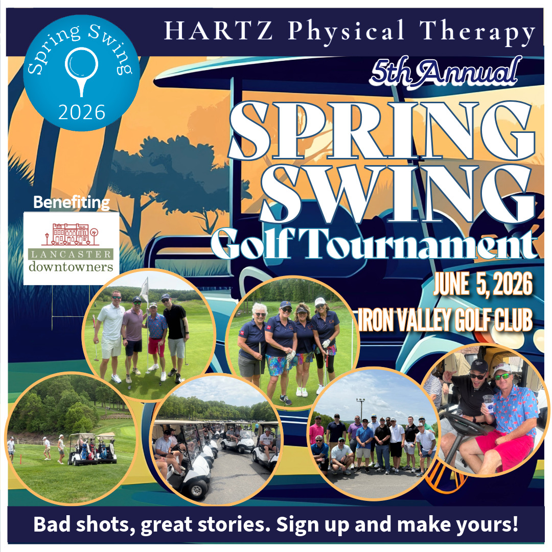 HARTZPT's tweet photo. Join us for the 5th Annual Spring Swing Golf Tournament on June 5th, benefiting the Lancaster Downtowners!   Only 8 spots left.  Register here: https://t.co/SjtZcFLxum
#golftournament #lancasterpa #HARTZPTSpringSwing https://t.co/apdKyxvAEJ