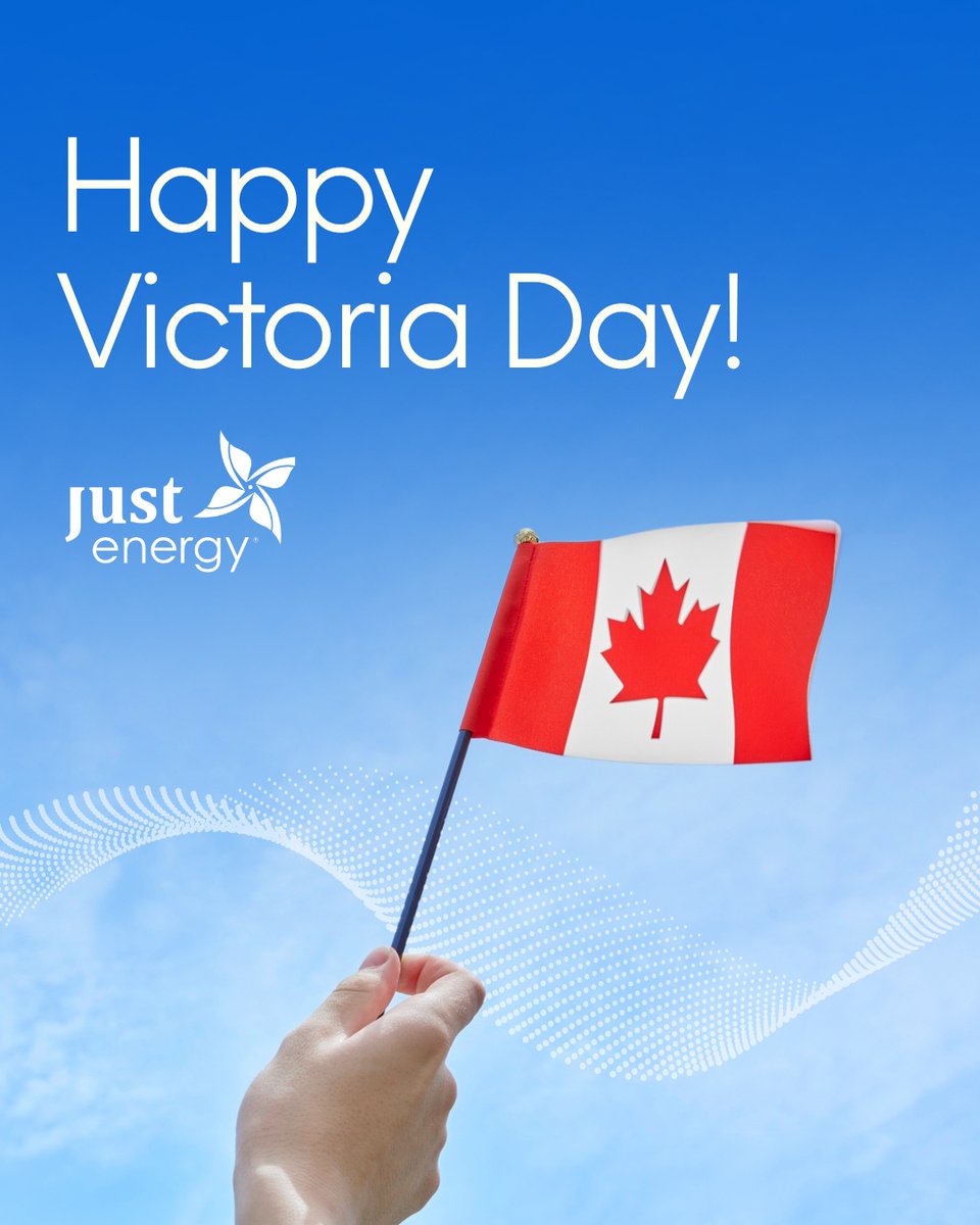 JustEnergyUS's tweet photo. Wishing a wonderful Victoria Day to our Canadian team members, customers, and partners!

As we celebrate the unofficial start of summer in Canada, we want to share our appreciation for the dedicated employees who power our mission across the border. https://t.co/G382TI4WE2