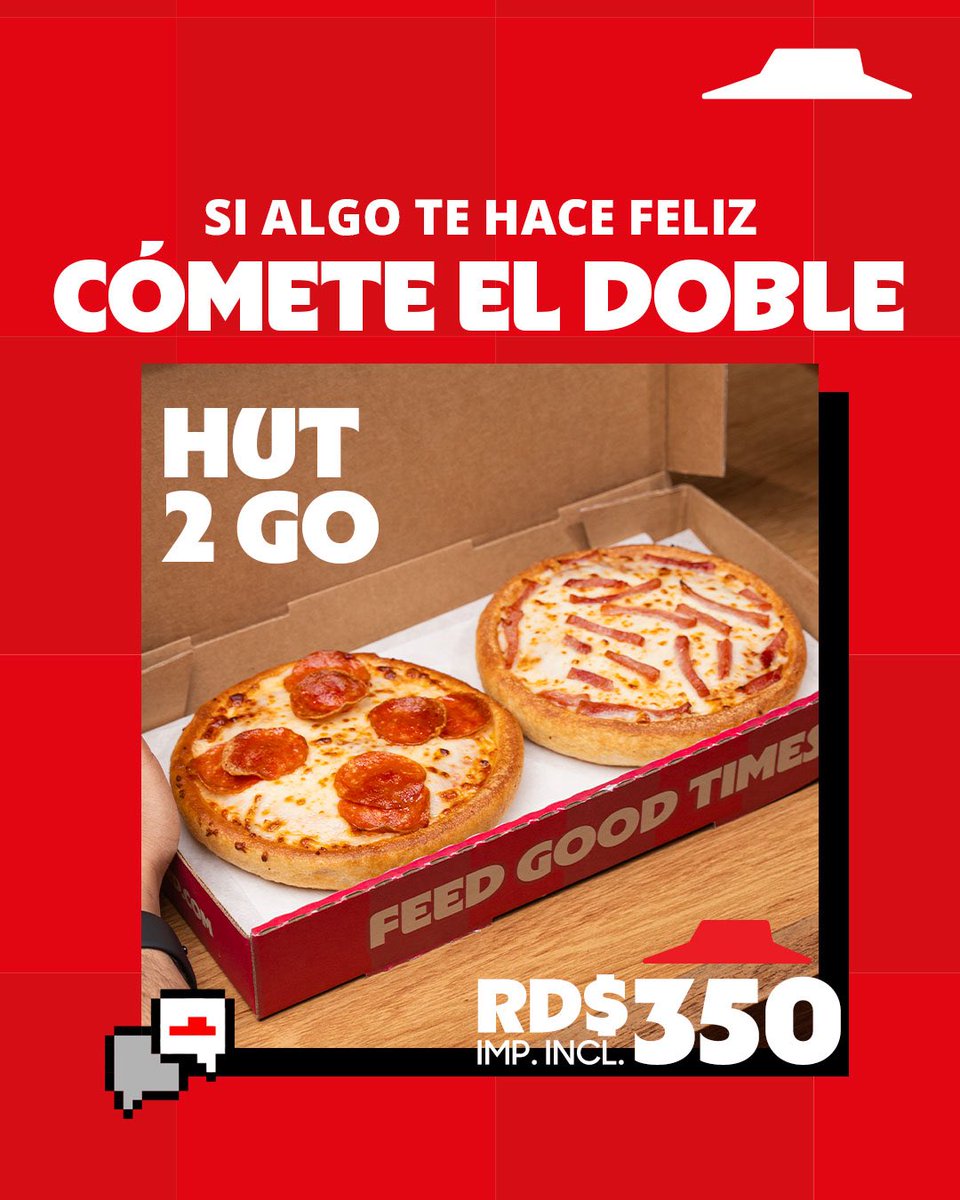 Pizza Hut RD tweet media