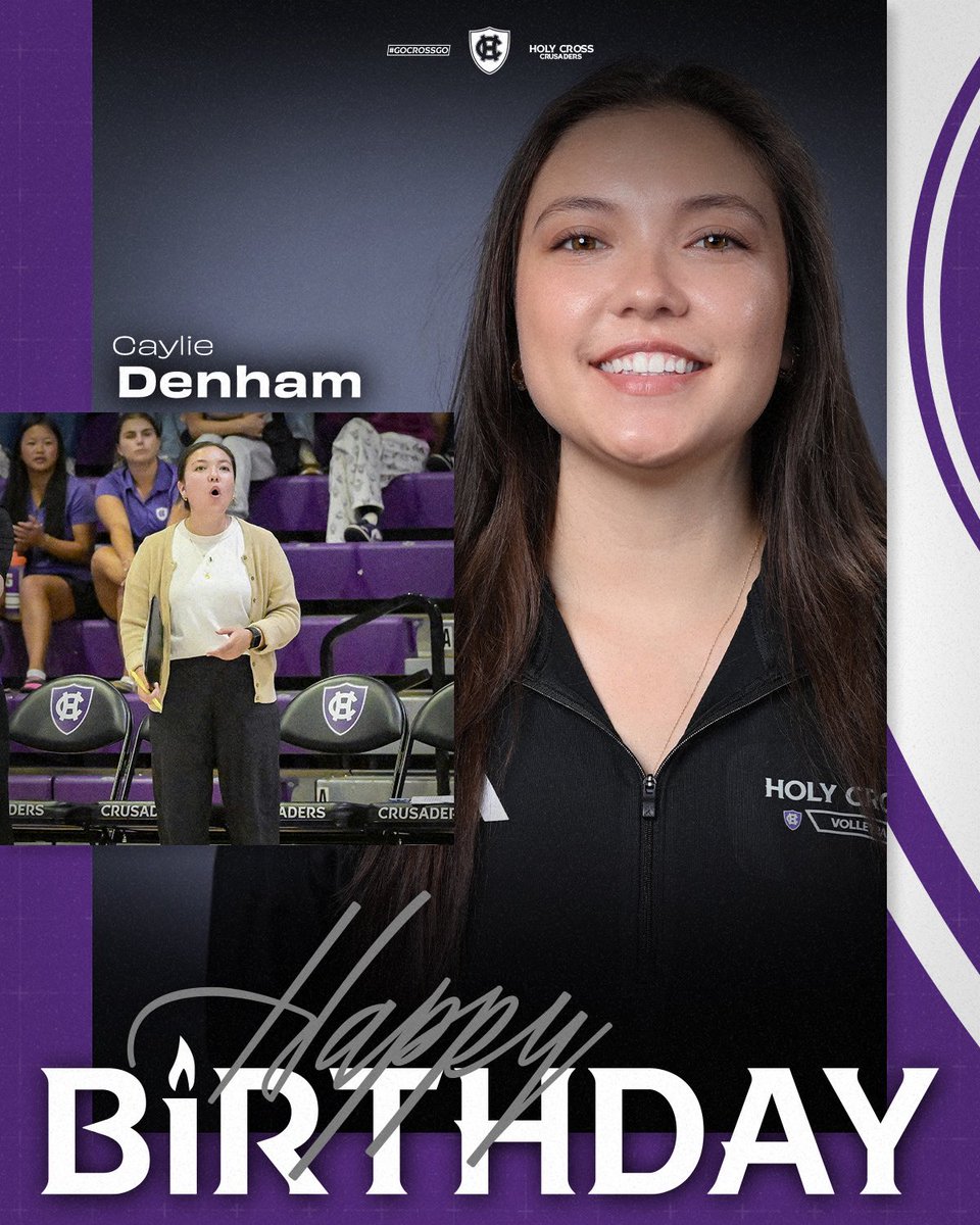 HCrossVB's tweet photo. Wishing a happy birthday to Coach Caylie 🥳

#GoCrossGo https://t.co/xUxxVmk7pS