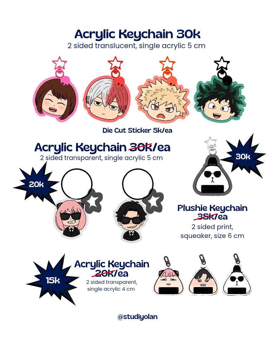 studiyolan's tweet photo. CF22 After Sale ⭐ 
🛒 shopee : @studiyolan

#cf22 #comifuro22catalog https://t.co/ScWuIKxeWL