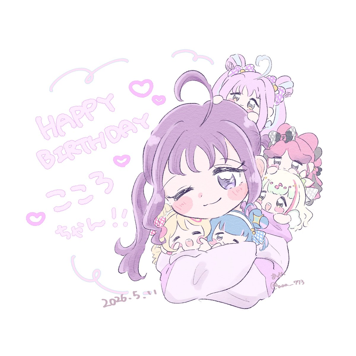 aaa__773's tweet photo. こころキュンキュンとめられない！
お誕生日おめでとう💌 https://t.co/wcmivNINx7