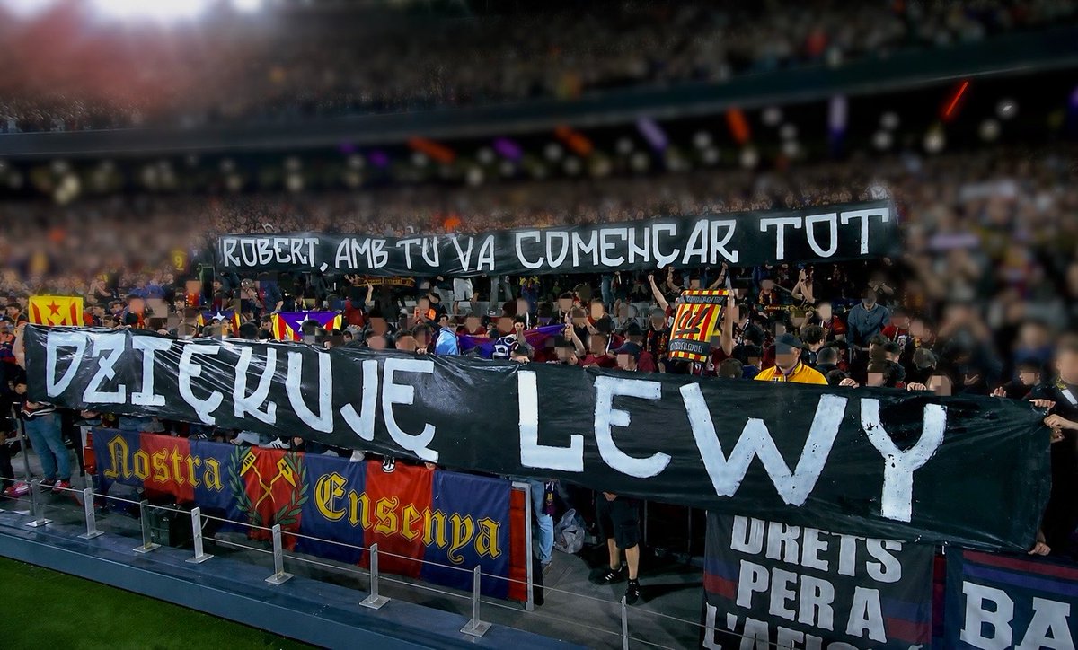 NOSTRAENSENYA's tweet photo. @lewy_official , amb tu va començar tot!

Per sempre un dels nostres. Gràcies! https://t.co/zD1NFyOL5l