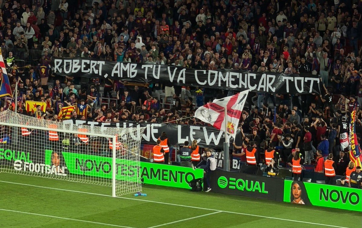 NOSTRAENSENYA's tweet photo. @lewy_official , amb tu va començar tot!

Per sempre un dels nostres. Gràcies! https://t.co/zD1NFyOL5l