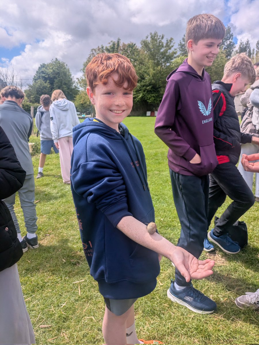 AFMS's tweet photo. Our final visit of the trip was to the snail farm, where we learned all about how snails are grown and the important role they play in French culture and cuisine 🇫🇷🐌 A fascinating experience and a brilliant way to finish our adventure! https://t.co/GP8RV2f1jB