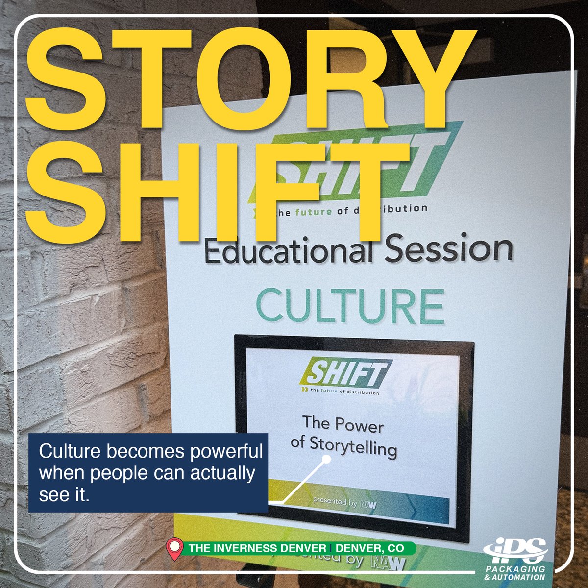 IPSpackaging's tweet photo. For IPS, storytelling is critical because it reflects who we already are: real people, solving real problems, building real relationships.

Thank you to NAW for the opportunity to be part of SHIFT 2026 and to everyone who joined the conversation.

#PackagingIsAwesome https://t.co/gSLSG3VXu6