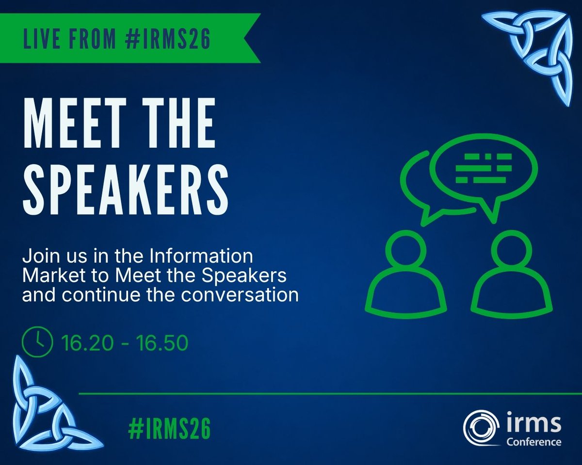 IRMS Conference tweet media