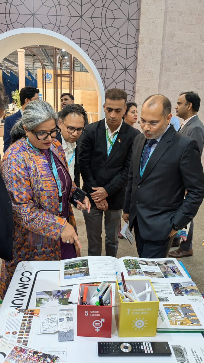 Raahgiri_Fdn's tweet photo. #WUF13
We ❤️ the people who visited us at the booth today, including Joint Secretary, Ministry of Housing and Urban Affairs Shri Kuldip Narayan and Shri Abhay Kumar, Ambassador to Baku, who inaugurated it.

Our colour (so much #colour) drew in the crowds, who stayed for the colouring (so much colouring!), #games, and great conversations.

It's the end of our first day at the Expo and we are full of #energy. The people we met at our stall and others, the amazing work we saw, and the very gratifying feeling of seeing crowds of #happy faces mulling around our tiny stall.

Total Raahgiri Day energy!

@IndianDiplomacy I @AmbassadorAbhay I @MEAIndia I @AzerbaijanMFA I @Bayramov_Jeyhun I @HikmetHajiyev I @DrSJaishankar I @PMOIndia I @cmohry I @NayabSainiBJP I @SarikaPanda I @manashuman I @nid_mad I @sherryfrosh I @WUF_UNHabitat I @WorldUrbanForum I @UNinIndia I @walkingproject I @IFPedestrians I @dhidalgo65 I @pedestriandaily I @Deepshi79756205 I @C3_NIUA I @amrut_MoHUA I @ut_MoHUA I @MoHUA_India I @NIUA_India I @viswanathkv I @safetipin_ I @FondationBotnar I @ushapadhee1996 I @Urban95cm I @urbanvoicesin I @debolina I @rajeshkalra I @ShubhraGF I @billionbricks I @BronwenThornton I @teriin I @wuf9kl2018 I @AzerbaijanPA I @MORTHRoadSafety I @cleanaircatf I @HTGurgaon I @TOIIndiaNew