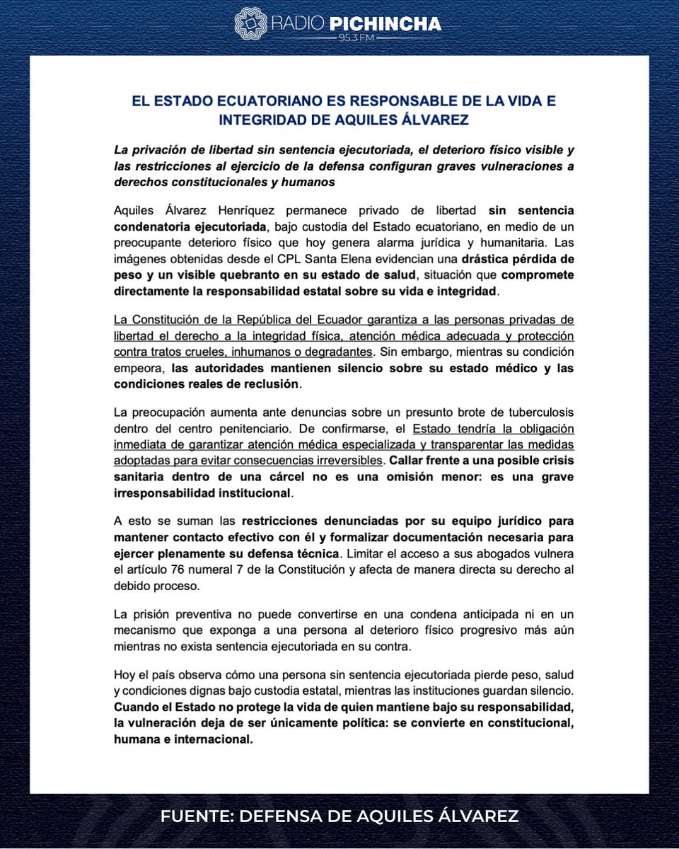 Radio Pichincha tweet media