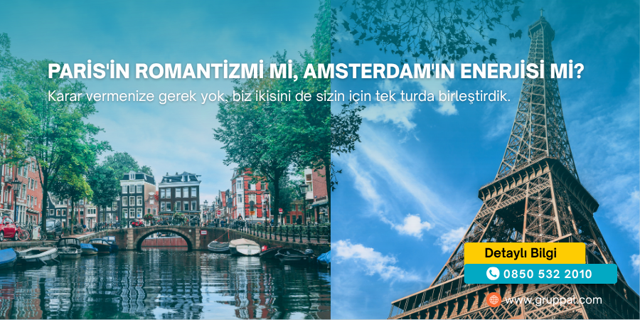 gruppal's tweet photo. 🗼 Paris’in romantizmi…
🚲 Amsterdam’ın enerjisi…

Neden birini seçesiniz ki? ✨
Gruppal ile Avrupa’nın en ikonik iki şehrini tek turda keşfedin 🌍

Kanal manzaraları, ışıklı sokaklar, şık kafeler ve unutulmaz anılar sizi bekliyor 🙌 https://t.co/ZUP4RXLli7