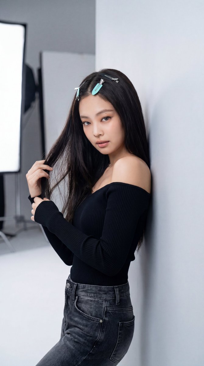 Korean Studio Fashion Portrait