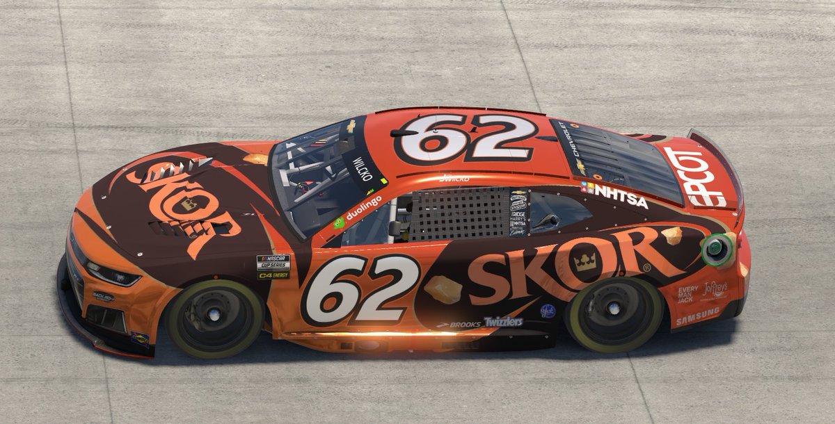 BackRowMoto's tweet photo. Not the greatest night, but still a solid run for @jwilcko and the #62 @Hersheys SKOR car in last night's @nsrl2020 All-Star Event at Dover https://t.co/Vkle1hHytP