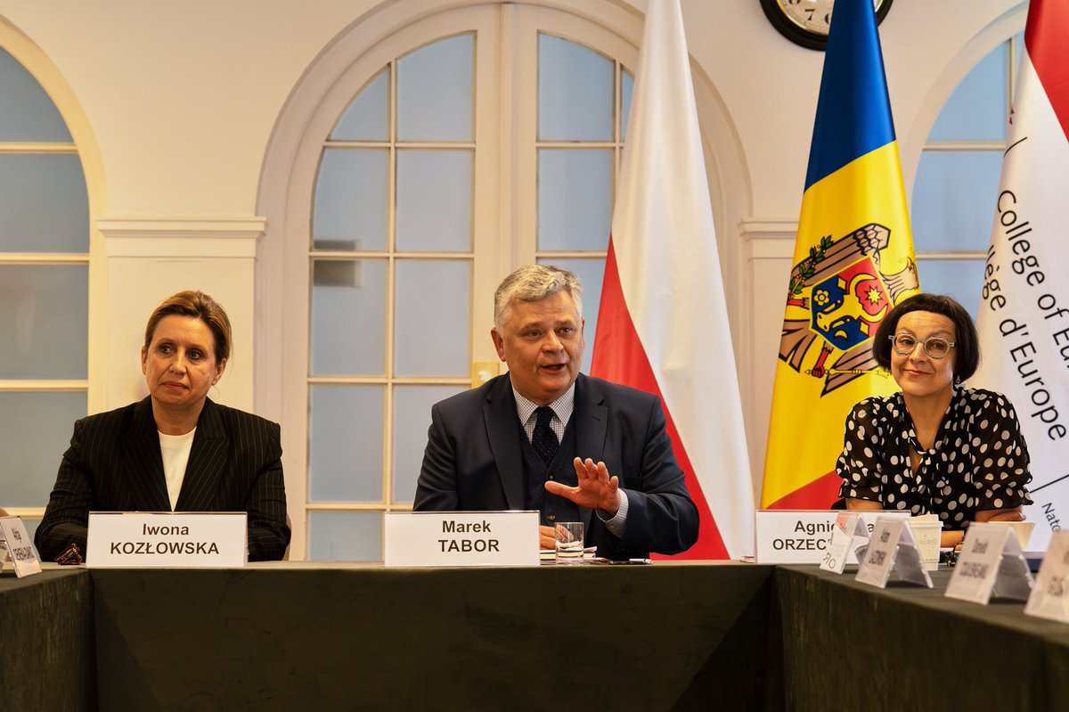 College of Europe in Natolin tweet media