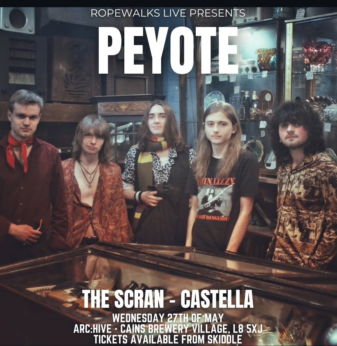 ARCHIVELPOOL's tweet photo. #ARCHIVE
Wednesday 27th May
#Peyote
TICKETS AVAILABLE 
https://t.co/uP3YmwVrbp

ARC:HIVE
@CainsBreweryV
#Liverpool
L8 5XJ https://t.co/4Cq6RtPxVI