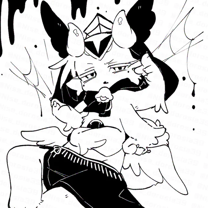 #でびコネ
ずっっっと描きたかったんですよ🕸️ 