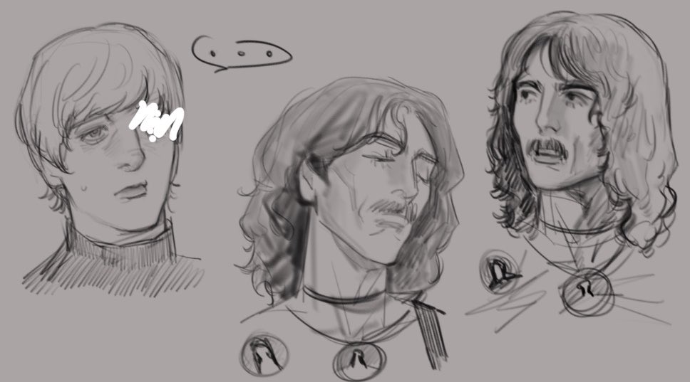 Mazapaneze's tweet photo. Old doodles + portraits https://t.co/FSepdM75Iu