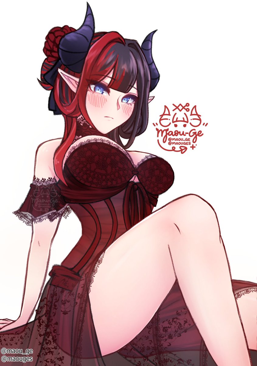 Maou-Ge | VGEN COMMS OPEN tweet media
