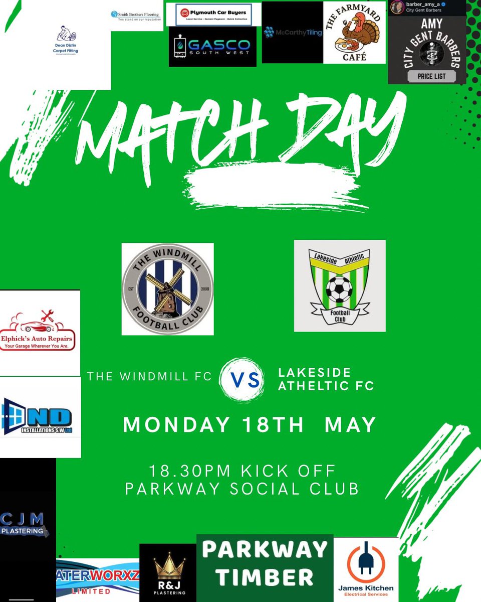 TheWindmillFc's tweet photo. 6.30pm. A point is enough to see us win the title! Should be a cracker! @PLsportsnews @devoncornwallfc https://t.co/I2Q20yIybe