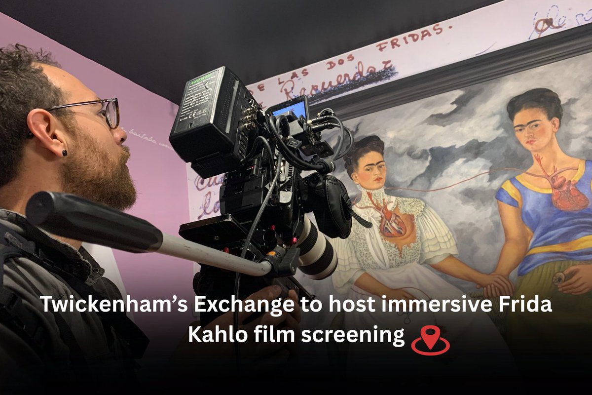 TwickenhamNub's tweet photo. The Exchange, Twickenham is screening the award winning film about the iconic artist Frida Kahlo, ahead of a major exhibition opening at Tate Britain next month 🎞️

READ MORE ➡️https://t.co/apsnY094aF https://t.co/Wrgj5PaB5i