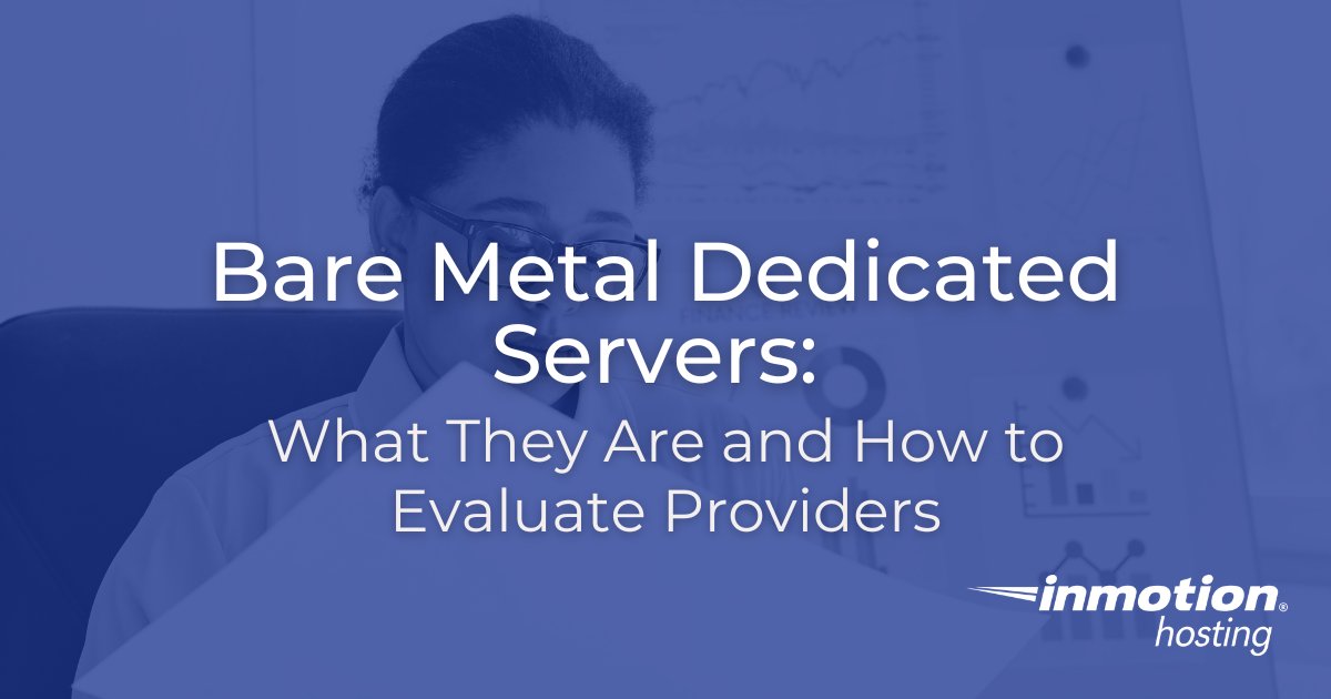 inmotionhosting's tweet photo. 💡Choosing between bare metal or dedicated server? For high-performance apps or resource-heavy workloads, knowing the difference is crucial. 

We break it down here: https://t.co/DkMa47Hl4c  

#BareMetalVsDedicatedServer #ResourceHeavyWorkloads #TechDecisions #ServerComparison https://t.co/k3V74jFRsF