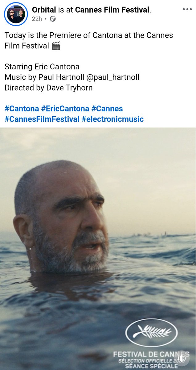 United_Hour's tweet photo. 'Cantona' the documentary is coming 👀

With music from absolute legends, Orbital 🤯

A match made in heaven 👍🏼 https://t.co/auadhVClRq