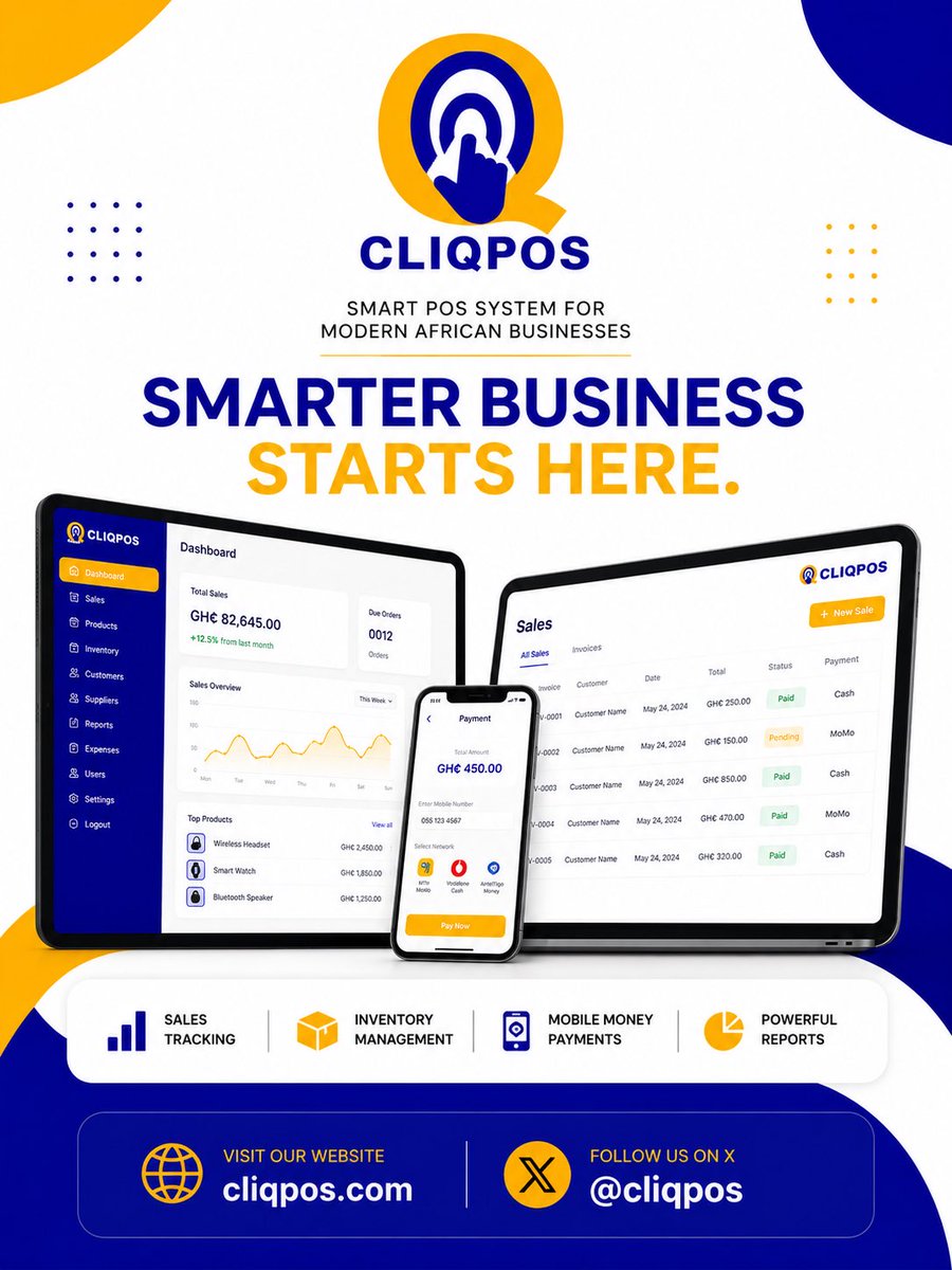 CliqPOS tweet media