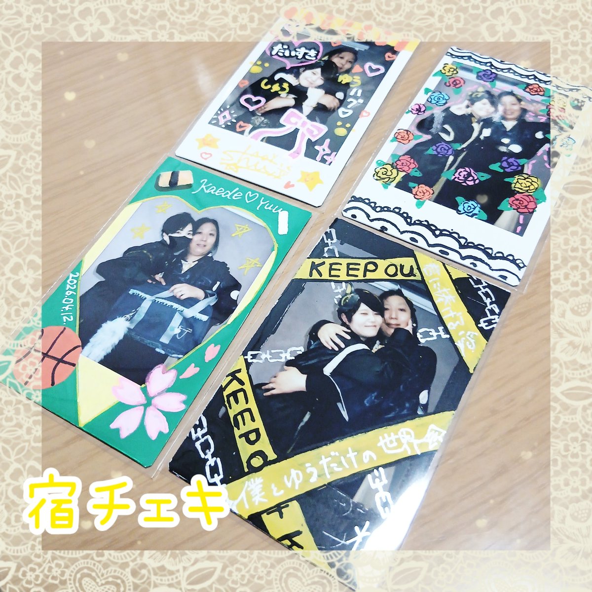 _yuu_0220_'s tweet photo. 宿チェキ届いたよ
しゅーくん、かえでくん
最高の思い出ありがとー💛
#THENEXTCHAPTER https://t.co/vpsPRfDTbA
