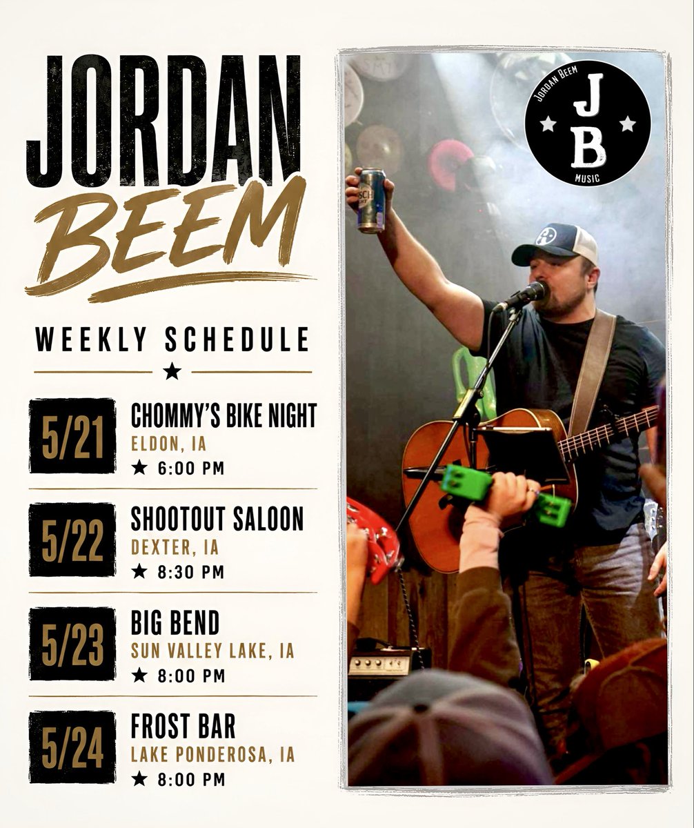 JordanABeem's tweet photo. #livemusic  #iowa https://t.co/RC1QURLyYh