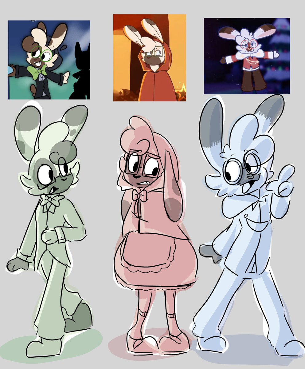yeealgutz's tweet photo. #dandysworld 
some oc doodles of his past outfits i’ve drawn :3 https://t.co/Y8Ia3Wmt0X