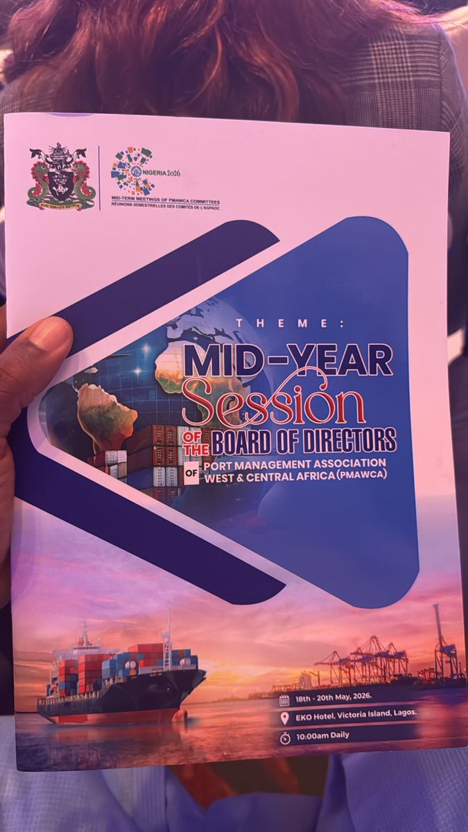 aaliman23's tweet photo. Strategic discussions at the PMAWCA Board of Directors meeting in Lagos centered on maritime development, trade expansion, and sustainable economic growth. — AAL https://t.co/OLCwYpiwUy