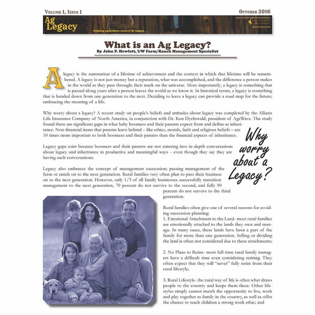 aglegacyorg's tweet photo. What is an Ag Legacy?
#AGLEGACY #FarmSuccession #EstatePlanning
 (https://t.co/S1bLOCwZNk)
#AGLEGACY #FarmSuccession #EstatePlanning

What is an Ag Legacy? https://t.co/oaabYyscRI
