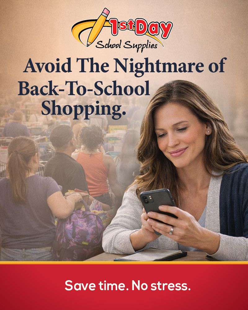 StWillSchool's tweet photo. Beat the back-to-school rush and order your child’s 1st Day School Supplies now! Summer flies by, and what feels early in June quickly turns into mid-July. Order today to avoid last-minute scrambling.  #beapanther #stwillschool
👉 Order Here: https://t.co/Qkk6YSIHvu https://t.co/oRwvpTuWsF