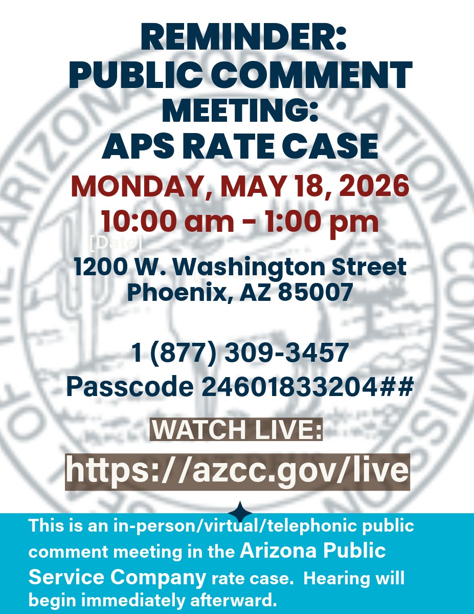 Arizona Corporation Commission tweet media